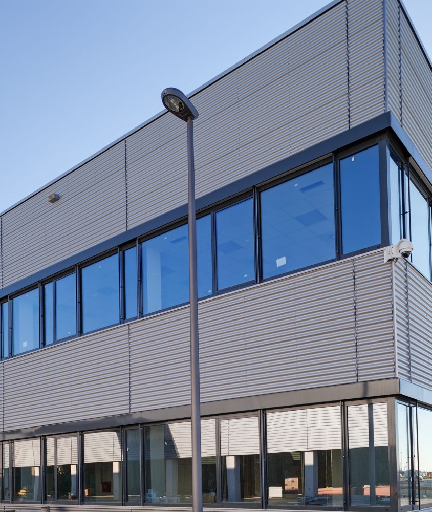 fachada de vidro em Maringá