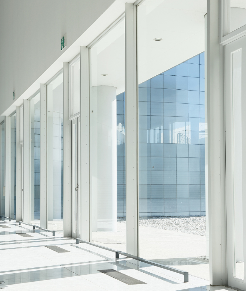 parede de vidro em Maringá